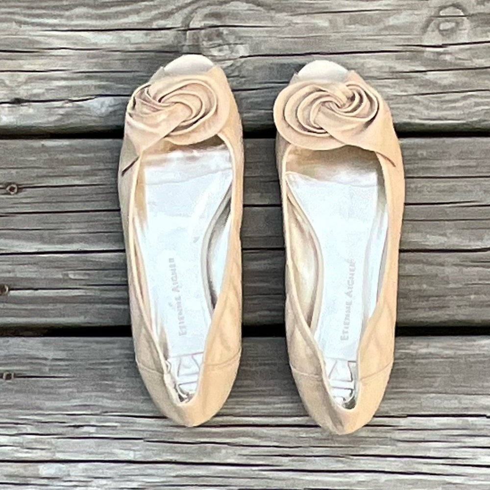 Etienne Aigner E-Lunar open-toe flats